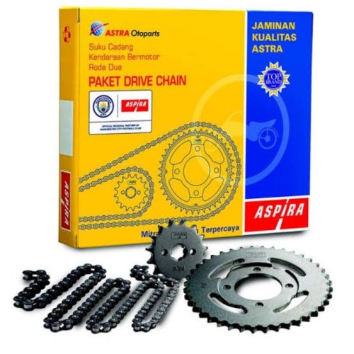 ASPIRA GEAR SET SUP-X 125 HELM IN/H2-412PA-KYZ-111H