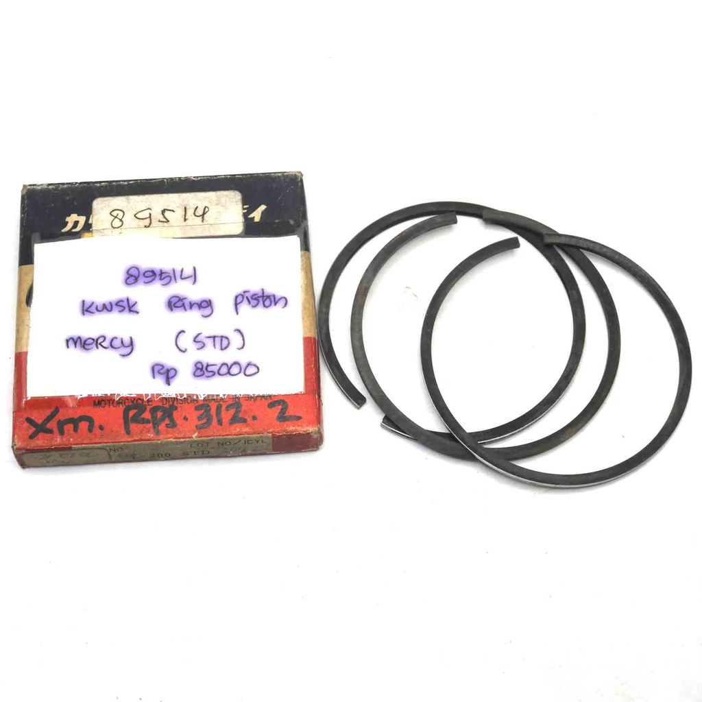 KWSK RING PISTON MOTOR MERCY OVER STD STANDAR