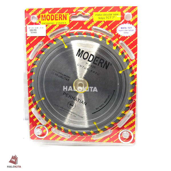 MODERN CIRCULAR SAW BLADE PISAU POTONG KAYU 7 INCHI X 40 T TCT