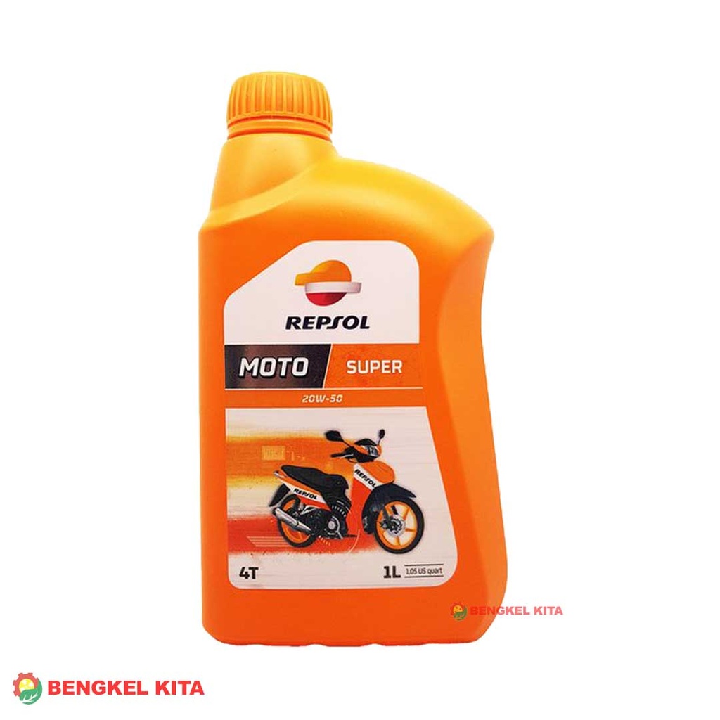 REPSOL MOTO OLI MESIN 4T SUPER 1L