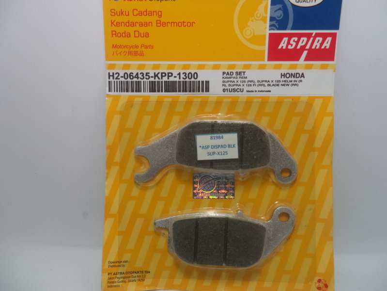 ASPIRA DISPAD BELAKANG SUPRA-X125/H2-06435-KPP-1300