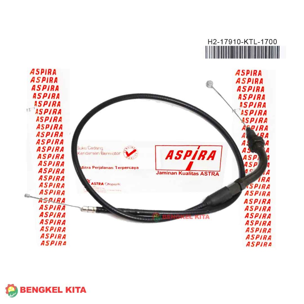 ASPIRA KABEL GAS SUP FIT-N/H2-17910-KTL-1700