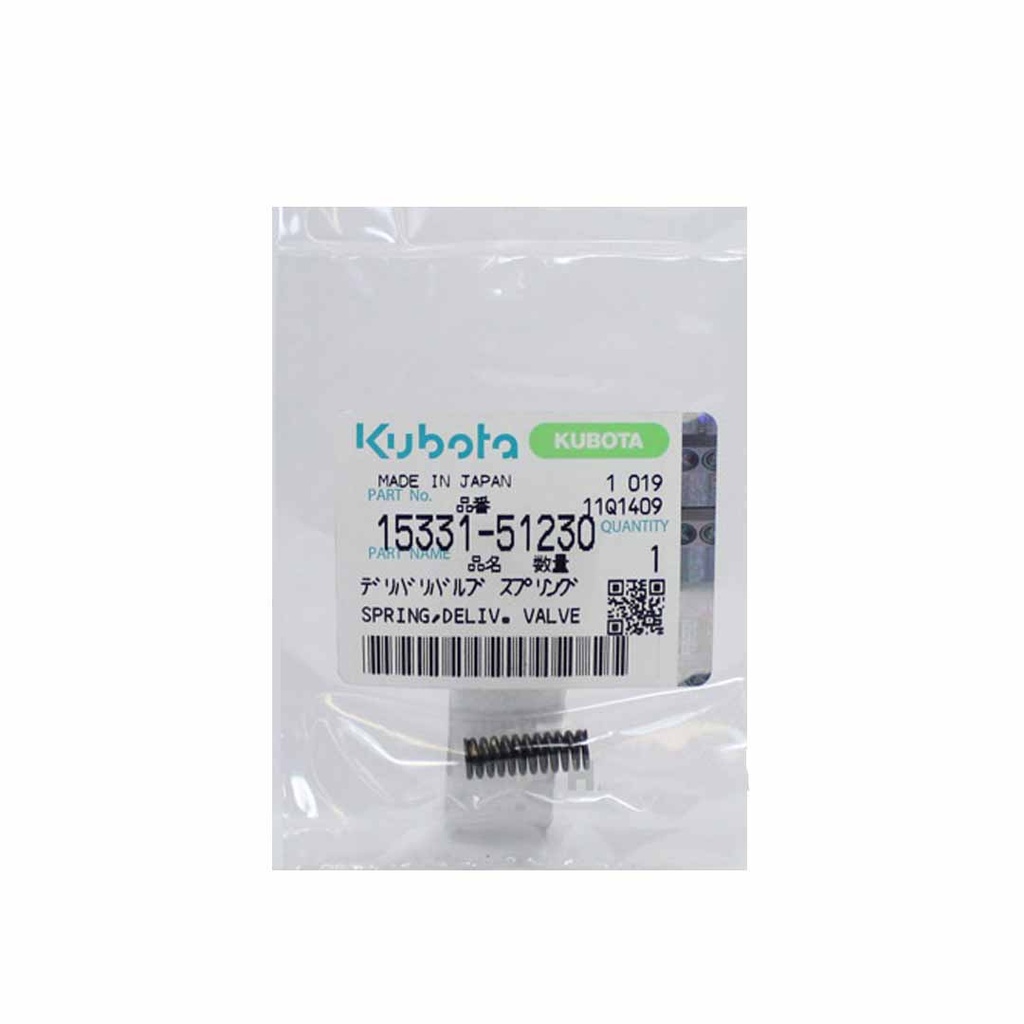 SPRING DELIVERY VALVE RD 75-85 / 105-115 DI -1/2