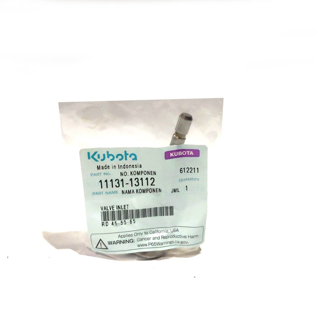 VALVE INLET RD 45-55-65
