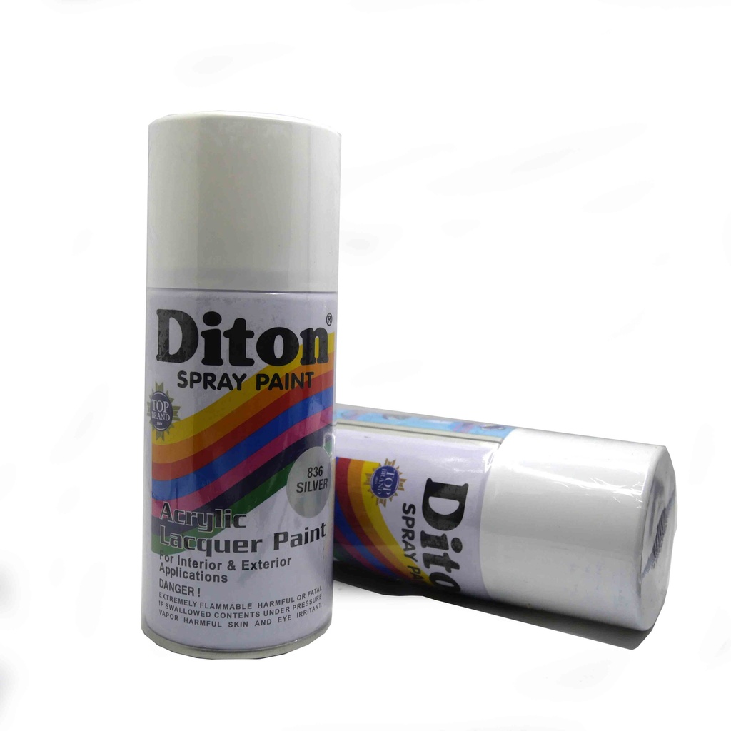 DITON PILOK CAT Semprot Sepeda Motor/ Mobil 300cc Orijinal .PYLOX 836 SILVER